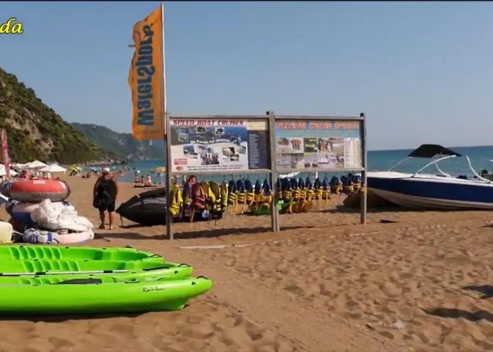 Corfu Glyfada Sea Blue 137